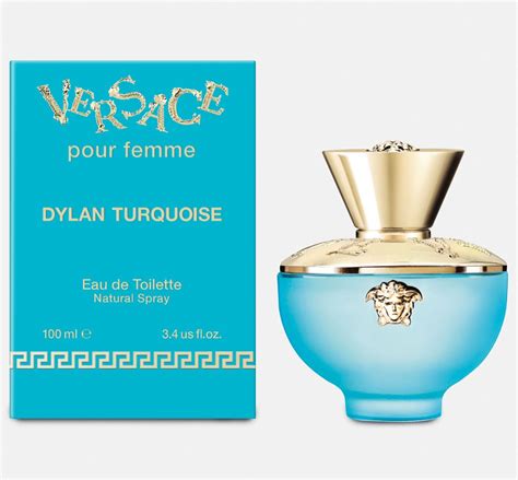 versace dylan blue turquoise eau de toilette 100ml|Versace dylan turquoise 3.4 oz.